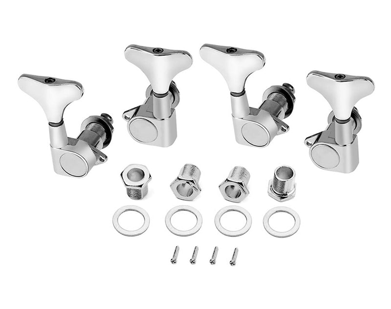 Tuning Pegs Machine Heads for Bass Guitars 2L+2R Set 4pc K815