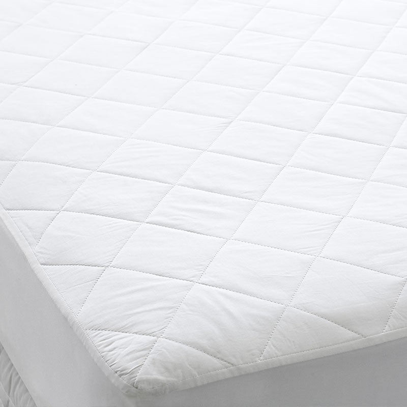 Dreamaker Thermaloft Cotton Covered Fitted Mattress Protector Single Bed