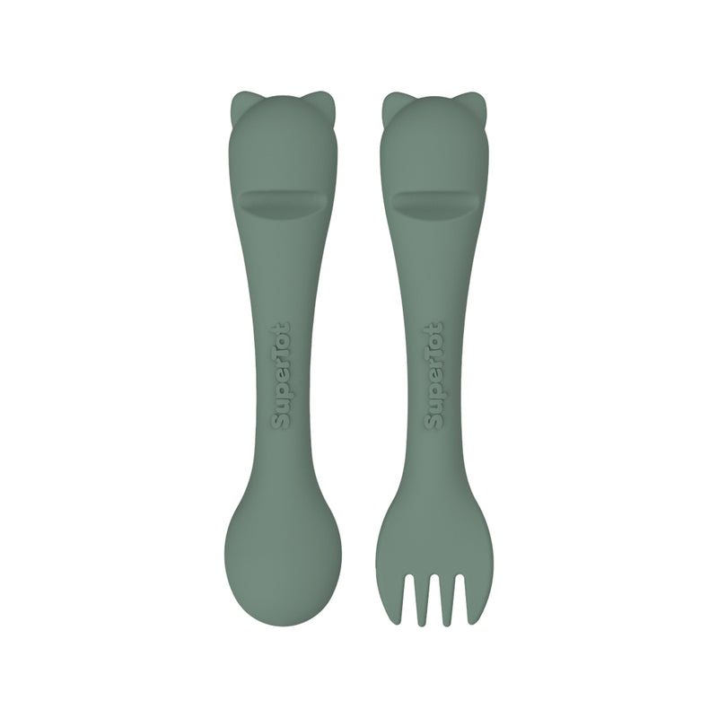 Remi Cutlery Set - Olive Green