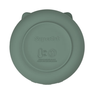 Riley Silicone Bowl -Olive Green