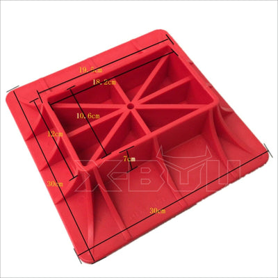 X-BULL Hi Lift Jack Base Plate for Mud & Sand Recovery High Farm Jack 4X4 4WD