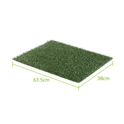 Paw Mate 4 Grass Mat for Pet Dog Potty Tray Training Toilet 63.5cm x 38cm