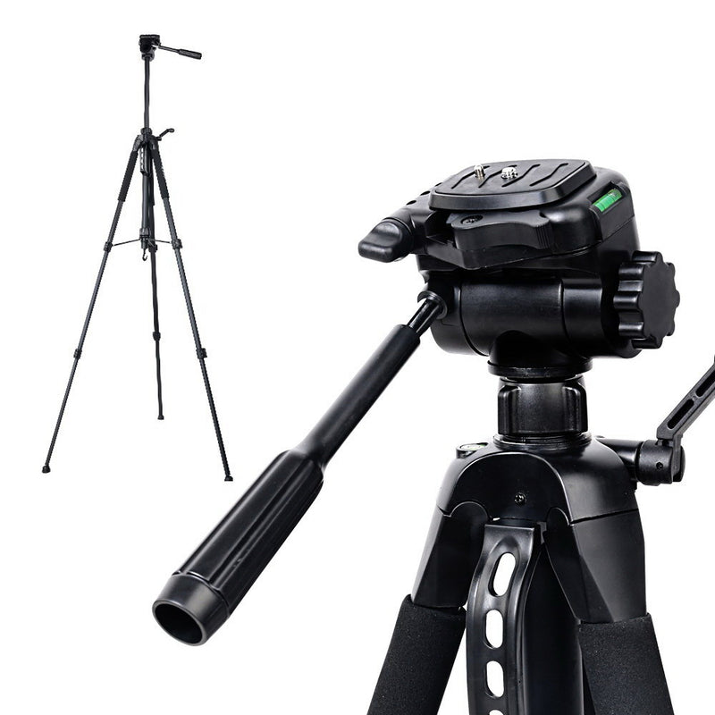 professional camera tripod 160cm black 