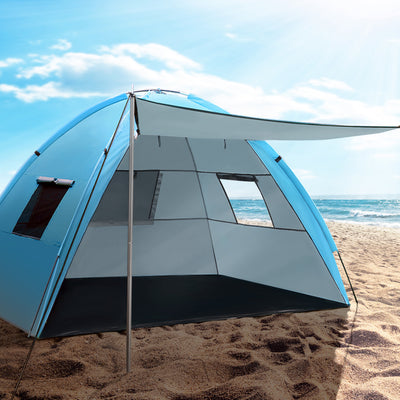 4 person beach sun shade tent 