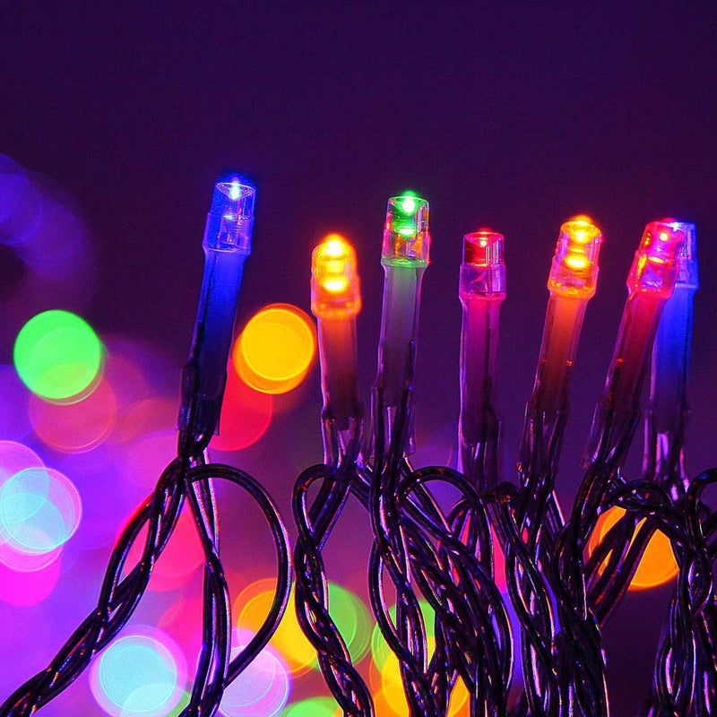 Jingle Jollys 50M Christmas Lights String Light 500 LED Colourful