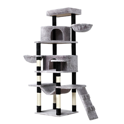 cat bed scratching post house