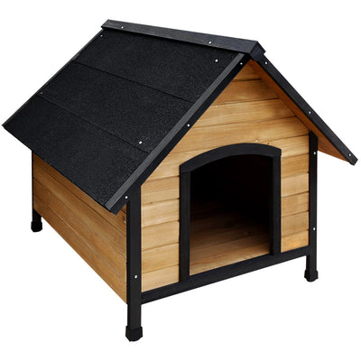wooden dog kennel house 
