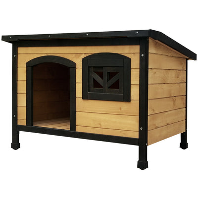 dog kennel house large wooden 